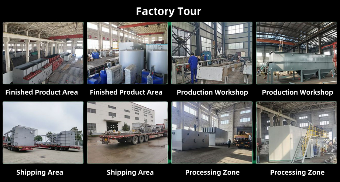 Qingdao Norson Sewage Environment Technology Co.,Ltd. linha de produção do fabricante