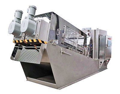 comprar Pressão de parafuso de aço Máquina de desaguamento de lama Máquina de filtragem de lama Pressão menos ruído online manufacture