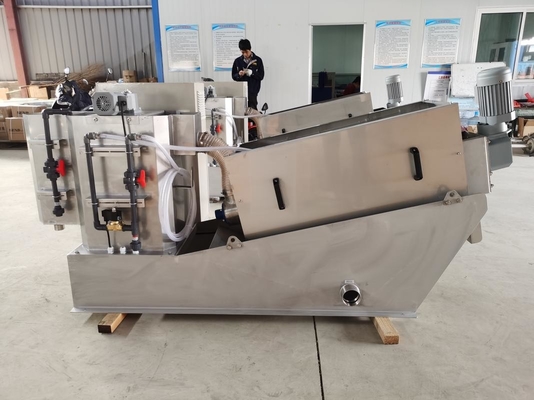 comprar Máquina de remoção de lodo de pressão de parafuso automática de pequena dimensão online manufacture
