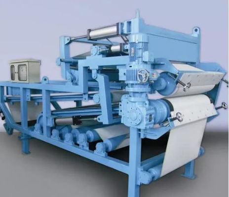 comprar Máquina de prensagem automática de cinturão Equipamento de reciclagem de resíduos de papel e celulose Prensa de filtro para desaguar lama online manufacture
