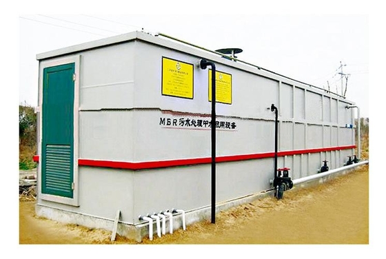 comprar Pacote Equipamento de instalações industriais de tratamento de águas residuais domésticas Equipamento STP MBBR MBR Equipamento integrado de tratamento de esgoto online manufacture