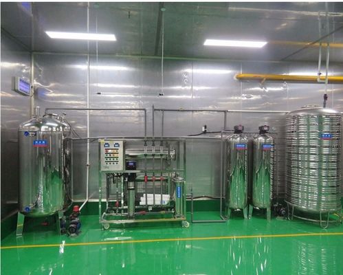 comprar Sistema de osmose inversa RO automático com controle automático elétrico e construção de aço inoxidável / fibra de vidro Fabricação em linha