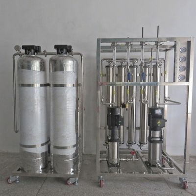 comprar Sistema de purificação de água RO de aço inoxidável com controle automático elétrico e funcionamento automático para tratamento de água personalizado Fabricação em linha
