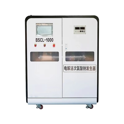 comprar Capacidade de tratamento de água 0-5000L/H Gerador de hipoclorito de sódio com célula eletrolítica de membrana 6-8g/L de concentração online manufacture