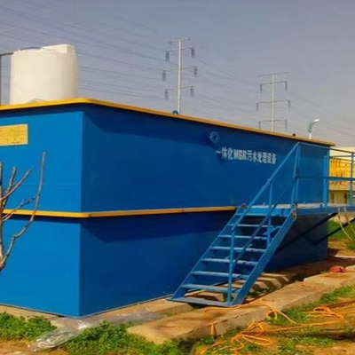 comprar Equipamento de instalação integrada de tratamento de esgoto de aço carbono MBR para águas residuais de hotéis online manufacture