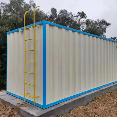 comprar Pequenas instalações de tratamento de águas residuais industriais MBR com controle automático elétrico PLC  Reduzir 95% CODcr e BOD5 Fabricação em linha