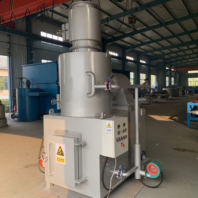 comprar Cidade sem fumo 20 toneladas queimador de lixo queimador de óleo residual incinerador de resíduos perigosos conjunto completo 220V ou 380V tensão de operação online manufacture