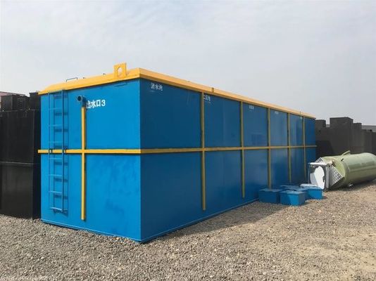 comprar Instalação de MBR de projeto compacto com material de membrana PVDF e controle PLC da Siemens para tratamento eficiente de águas residuais Fabricação em linha