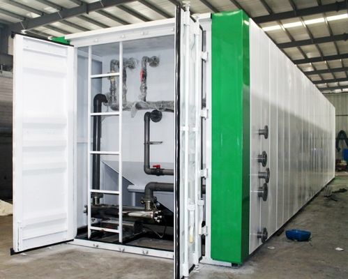 comprar Máquina de Tratamento de Água de Esgoto MBR com Modo de Controle Automático, Material de Membrana PVDF e Capacidade de Tratamento de 1-1000 M³/dia Fabricação em linha