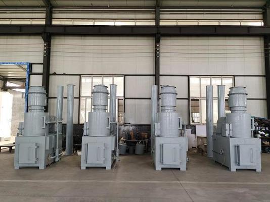 comprar Incinerador de resíduos domésticos com faixa de temperatura de 800-1200°C, eficiência de combustão de 98% e garantia de 1 ano para gestão segura de resíduos online manufacture
