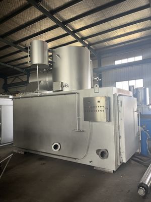 comprar Incinerador de resíduos domésticos com faixa de temperatura de 800-1200°C, eficiência de combustão de 98% e garantia de 1 ano para gestão segura de resíduos online manufacture