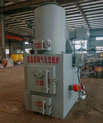 comprar Incinerador de resíduos médicos com temperatura de combustão entre 850°C e 1300°C para tratamento de resíduos perigosos a diesel ou a gás natural Fabricação em linha