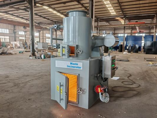 comprar Incinerador Médico a Diesel ou Gás Natural para Tratamento de Resíduos Perigosos Fabricação em linha