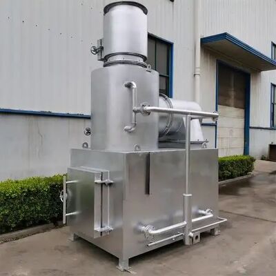 comprar Incinerador de resíduos industriais com 800-1200 graus Celsius, tipo de combustível diesel e tamanho personalizável Fabricação em linha