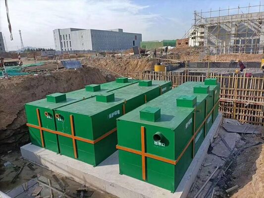 comprar 10 m3-1000 m3/dia Potência de processamento MBBR Plant com funcionamento automático para o tratamento de águas residuais Reduzindo 95% CODcr e BOD5 Fabricação em linha