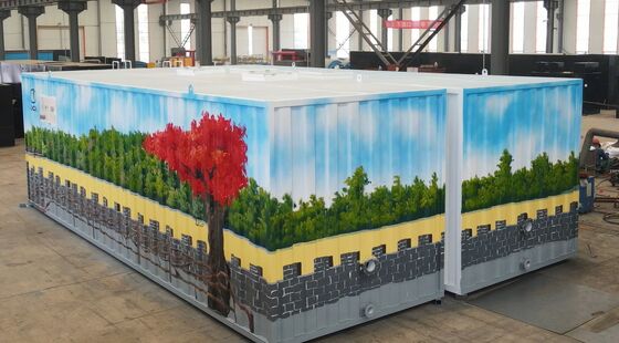 comprar Instalação de MBBR ecológica com tensão personalizada e capacidade de 10m3-1000m3/dia para 95% de redução de CODcr e BOD5 Fabricação em linha