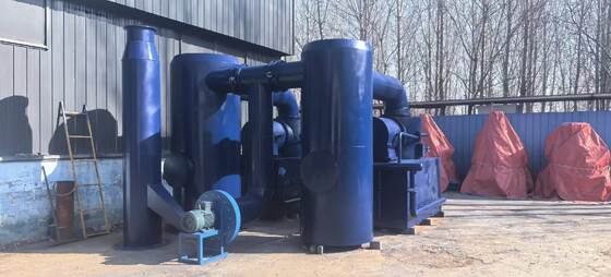 comprar Incinerador de resíduos de combustível petrolífero 50-5000 kg/h Capacidade de processamento Pressão atmosférica ou ligeiramente superior à pressão de funcionamento Equipamento de tratamento térmico Fabricação em linha