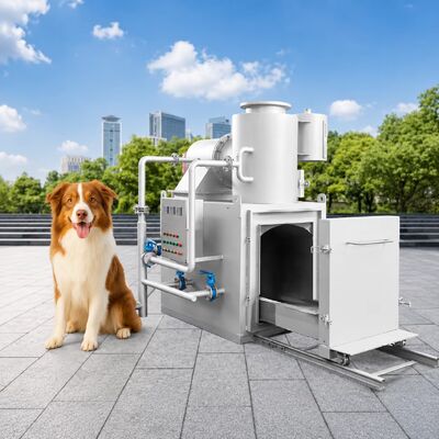 comprar Incinerador automático de resíduos médicos de hospital de alta capacidade 50-1000kg sem fumaça Fabricação em linha