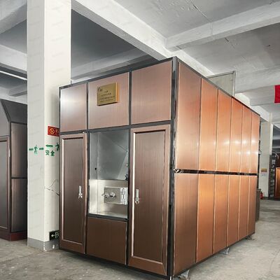 comprar Incinerador de cadáveres humanos sem fumaça e sem cheiro com controlo PLC e construção de aço inoxidável Fabricação em linha