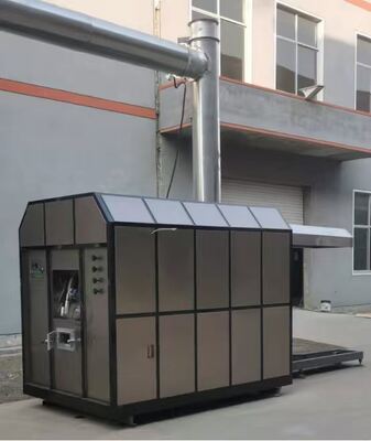 comprar Incinerador e máquina de cremação humana de alta temperatura, sem fumaça, sem odor, para eliminação eficiente de resíduos Fabricação em linha