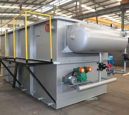 comprar SS304 Máquina de flutuação por ar dissolvido de aço inoxidável para águas residuais corrosivas Fabricação em linha