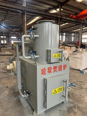 comprar Incinerador de resíduos de alta eficiência com gaseificação por pirólise, capacidade personalizável e conformidade de emissões para resíduos municipais Fabricação em linha