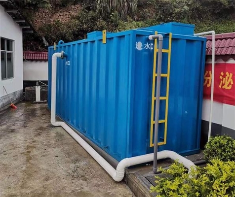 Instalação integrada de tratamento de águas residuais Aerador Máquinas ativadas Equipamento integrado de tratamento automático completo