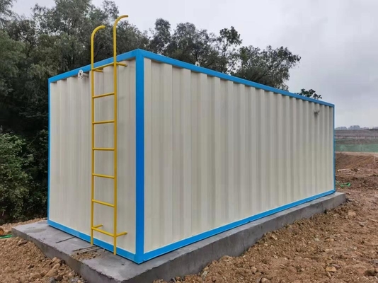 Instalação integrada de tratamento de águas residuais Aerador Máquinas ativadas Equipamento integrado de tratamento automático completo