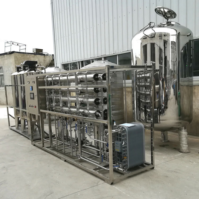 1000L/H Usos industriais de instalações de fabrico RO Instalações de tratamento de águas Equipamento de osmose reversa para água potável