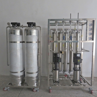 1000L/H Usos industriais de instalações de fabrico RO Instalações de tratamento de águas Equipamento de osmose reversa para água potável