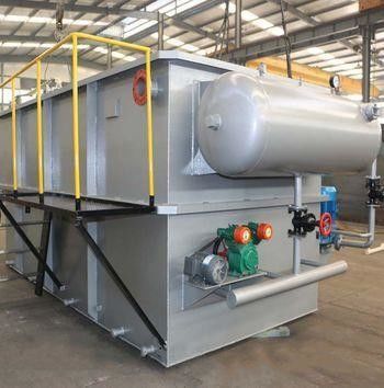 Produtividade 1-300 L/H Sedimentação Máquina de flutuação de ar dissolvido para remoção de óleo e TSS nas águas residuais de restaurantes
