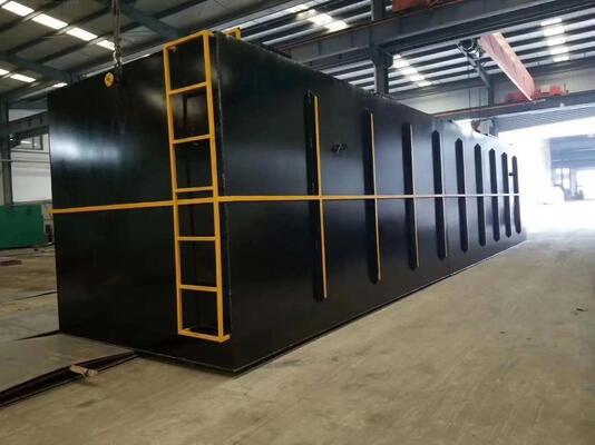 Sistema Eficiente de Tratamento de Esgoto Remoção de Poluentes de 95-99% Processo Multi-Estágio Pegada Compacta a Grande