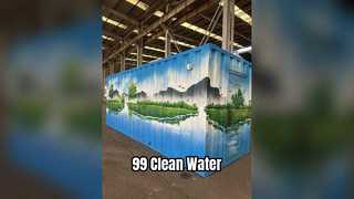 Estação de tratamento de esgoto 99% de remoção de poluentes