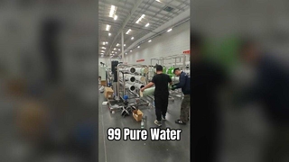 Sistema RO industrial de solução de água pura