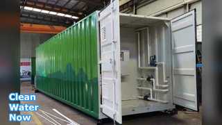 Tratamento de Água de Esgoto MBR 50m3 Dia