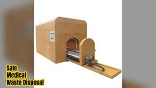 Descarte seguro do incinerador de resíduos hospitalares